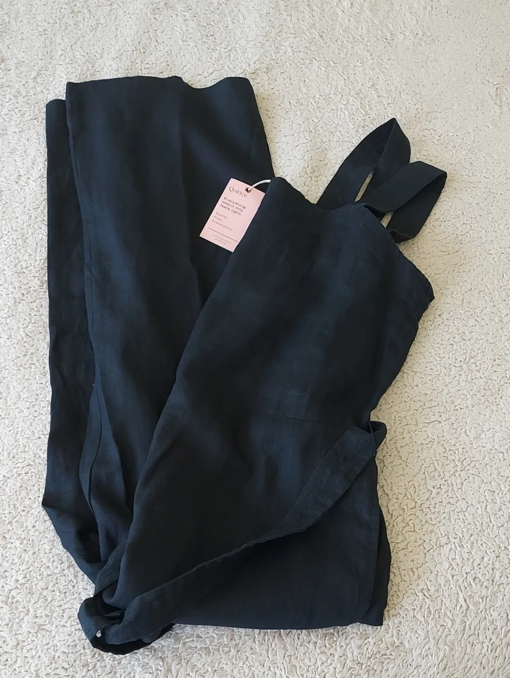 NWT QUINCE linen jumpsuit